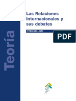 HALLIDAY, Fred, Las Relaciones Internacionales y Sus Debates