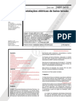 NBR 5410 - Instalações Elétricas de Baixa Tensão