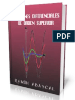 Ecuaciones Diferenciales de Orden Superior - Ing. Ramón Abascal