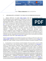 Internet (Diccionario de Derechos Humanos)