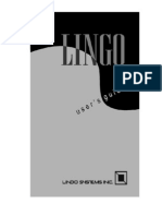 Lingo 12 Users Manual