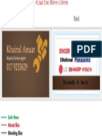 Template Business Card