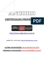 ANCOR - AGENTE AUTONOMO (Atualizado Em 23 de Agosto 2012)