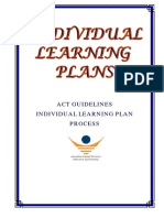 Act Guidelines Individual Learning Plan Process: Australian Capital Territory Education and Training