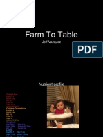 Farm To Table Power Point