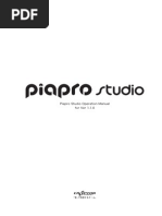 Piapro Studio English Manual Version 1.1.0