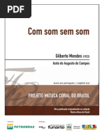 Coleção Funart - Gilberto Mendes - Com som sem som