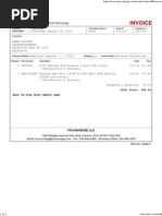 Invoice: Z Number Item Qty Price Total | PDF | Credit Card