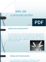 Niveles de Comunicación