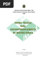 Norma Tecnica Georreferenciamento