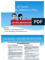 LEY 30057 - Ley Del Servicio Civil