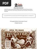 Al Stohlman - How To Make Holsters