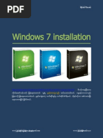 Window 7 တင္နည္းစာအုပ္