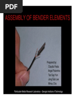 Bender Elements Manual