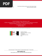 O debate contemporâneo sobre a diversidade e a diferença nas políticas e pesquisas em educação
