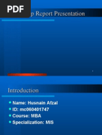 Download Internship Report Presentation by husnain_afzal869770 SN18746288 doc pdf