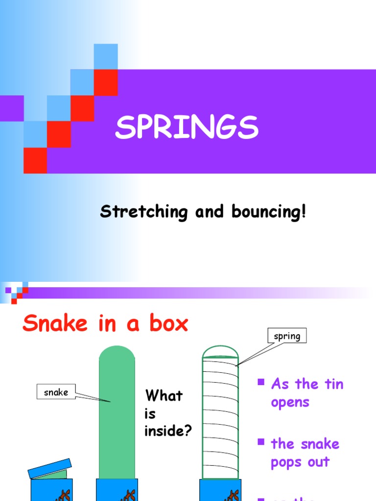 Springs: Stretching and Bouncing ! | PDF