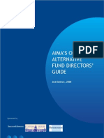 AIMA's Offshore Alternative Fund Directors' Guide 2nd Edition 2008