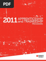 Download 2011 Apprenticeship and Traineeship Program Guide by RMIT University SN18746879 doc pdf