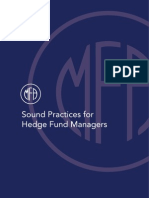 Managed Fund Association's Sound Practices for Hedge Fund Managers 2007