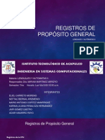 Registros de Propósito General