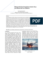 Aplikasi Survei Hidrografi Dalam Pengelolaan Sumber Daya Migas (Offshore)