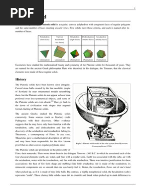Platonic Solid