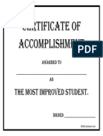 Certificateofaccomplishment Mostimproved