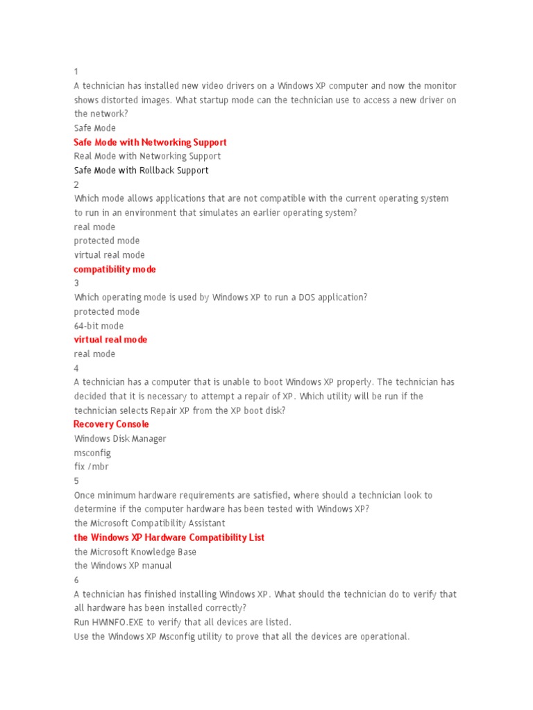 Windows XP Troubleshooting and Upgrade Guide | PDF | Microsoft Windows ...