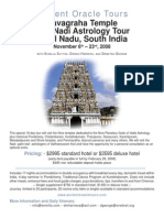 Navagraha Temple and Nadi Astrology Tour Tamil Nadu, South India