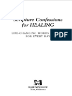 Scripture Confessions For Healing