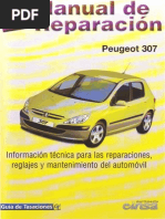 01d0 Manual Taller Peugeot 307 | PDF | Neumático | Partes de vehículo