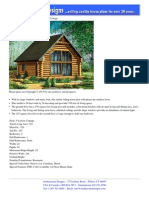 Plan Casa Rustic Timber Siding Cottage