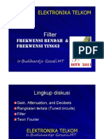 Materi FILTER Frekwensi