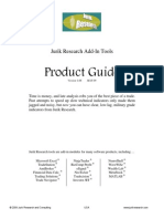 Jurik Tools - Product Guide