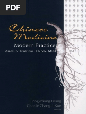 Chinese Medicine Modern Practice Pdf Traditional Chinese Medicine Herbalism