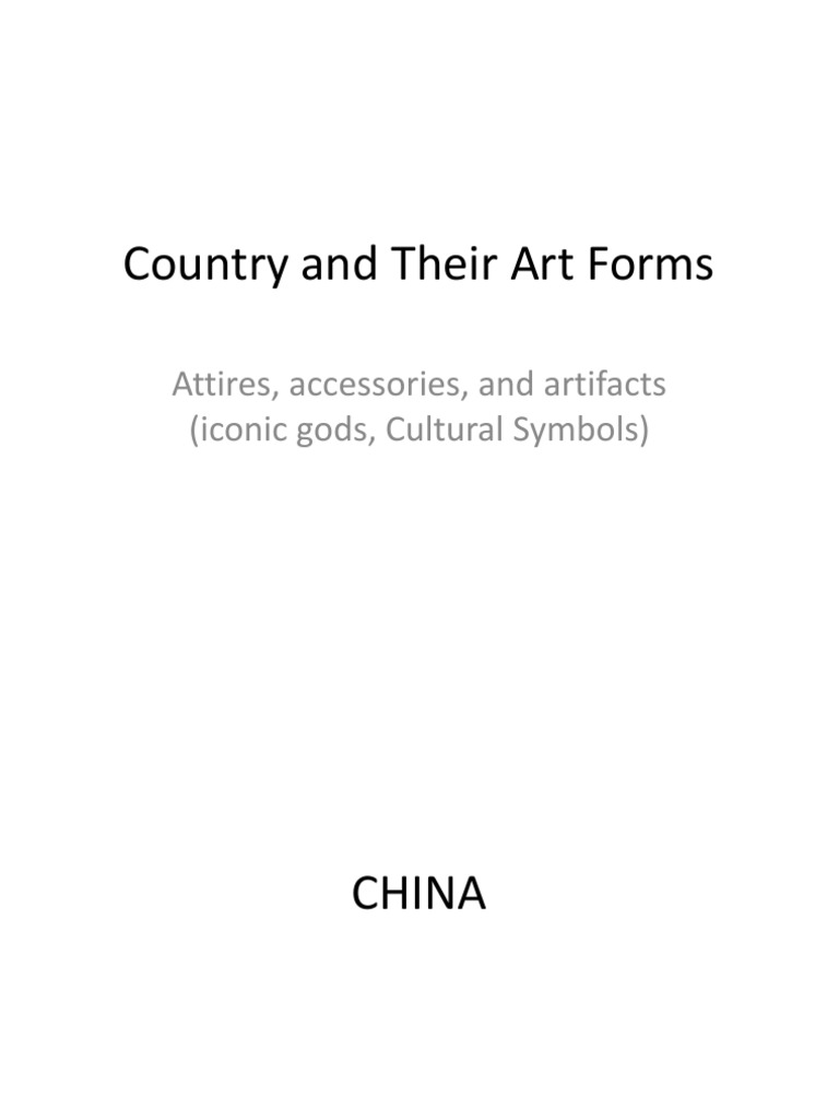 Country and Their Art Forms | PDF | Clay | Color