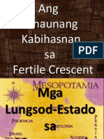 Aralin 7. Ang Sinaunang Kabihasnan Sa Fertile Crescent