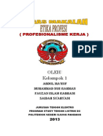 Makalah Etika Profesi Profesionalisme Kerja