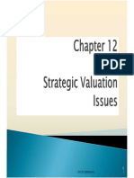 Strategic Valuation Issues