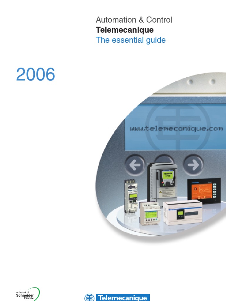 Telemecanique Essential Guide | PDF | Programmable Logic Controller |  Automation