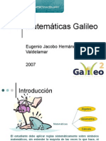 Galileo matemáticas