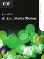 Journal of African Media Studies