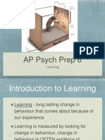 AP Psych Prep 6 - Learning