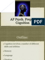 AP Psych Prep 7 - Cognition