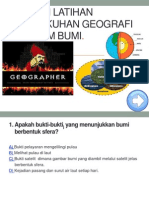 Soalan Latihan Pengukuhan Geografi - Sistem Bumi