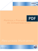 Política y Procedimientos de Compensaciones