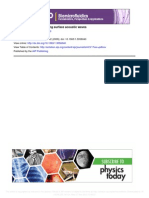 Ultrafast Microfluidics Using Surface Acoustic Waves