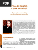 Afinal de contas o que é marketing