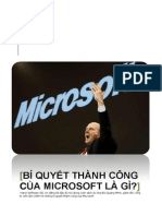 bi quyet thanh cong cua Microsoft